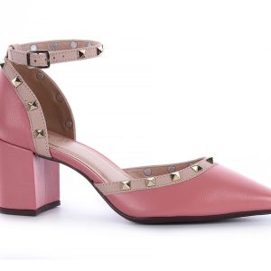 Scarpin Pirâmide Rosa San / Nude