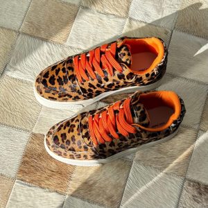 Tênis de Animal Print Onça