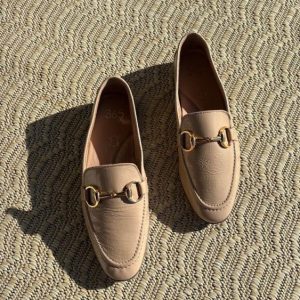 Mocassim Verniz Bege