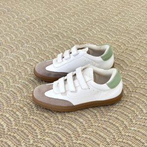 Tênis Velcro Branco/Aveia
